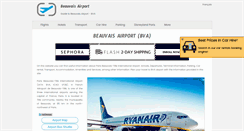 Desktop Screenshot of beauvais-airport.com